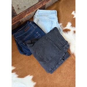 3-Pair Denim Bundle | Express Bootcut + Old Navy OG Straight & Loose | Size 10